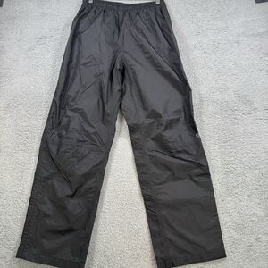 S Nike‎ ACG Storm Fit Rain Pants Size M Black Pull On Zipper Ankle Drawcord